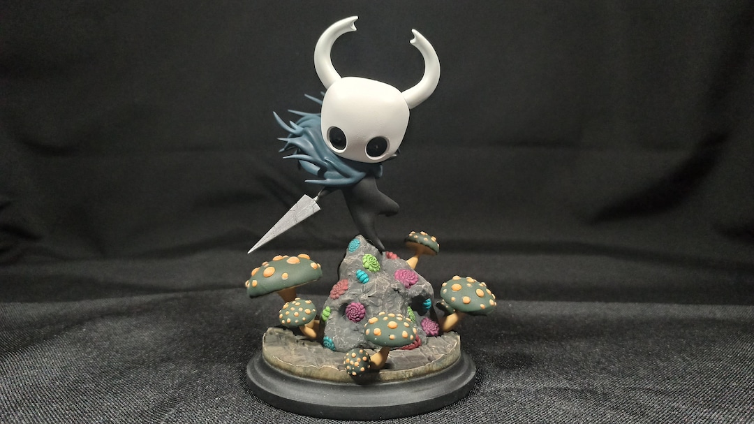 Figure 3D. Hollow Knight. Sculpture. Hollow Knight Statuette. Etsy