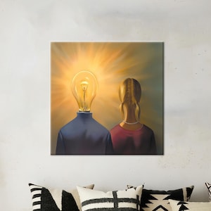 Vladimir Kush Abstract Surreal Canvas Art: Modern Home Decor
