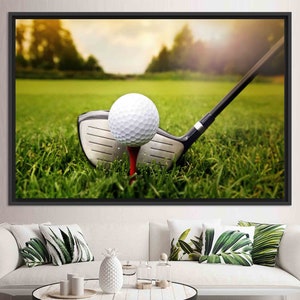 Man Cave Art Canvas, Wall Table, Modern Wall Art, Canvas Wall Art, Golf Wall Table, Gym Art Glass, Grandma Gift Personalized Glass Wall Art,