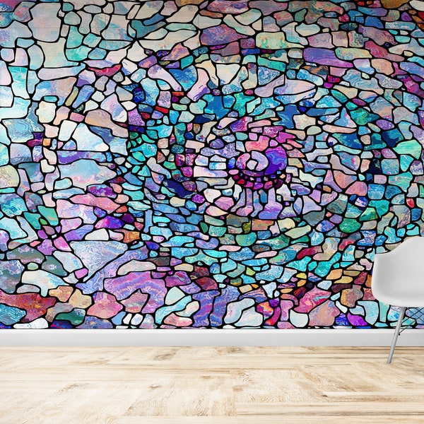 Stained Glass Contact Paper Etsy