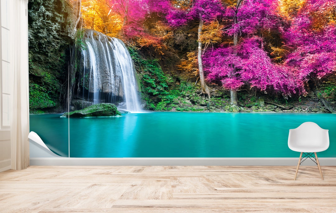 Room Wall Decor, Layered Paper Art, Wallpaper Border, Gift for Him