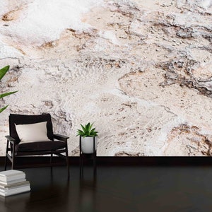 Nature Texture Wall Mural: Contemporary 3D Paper Art