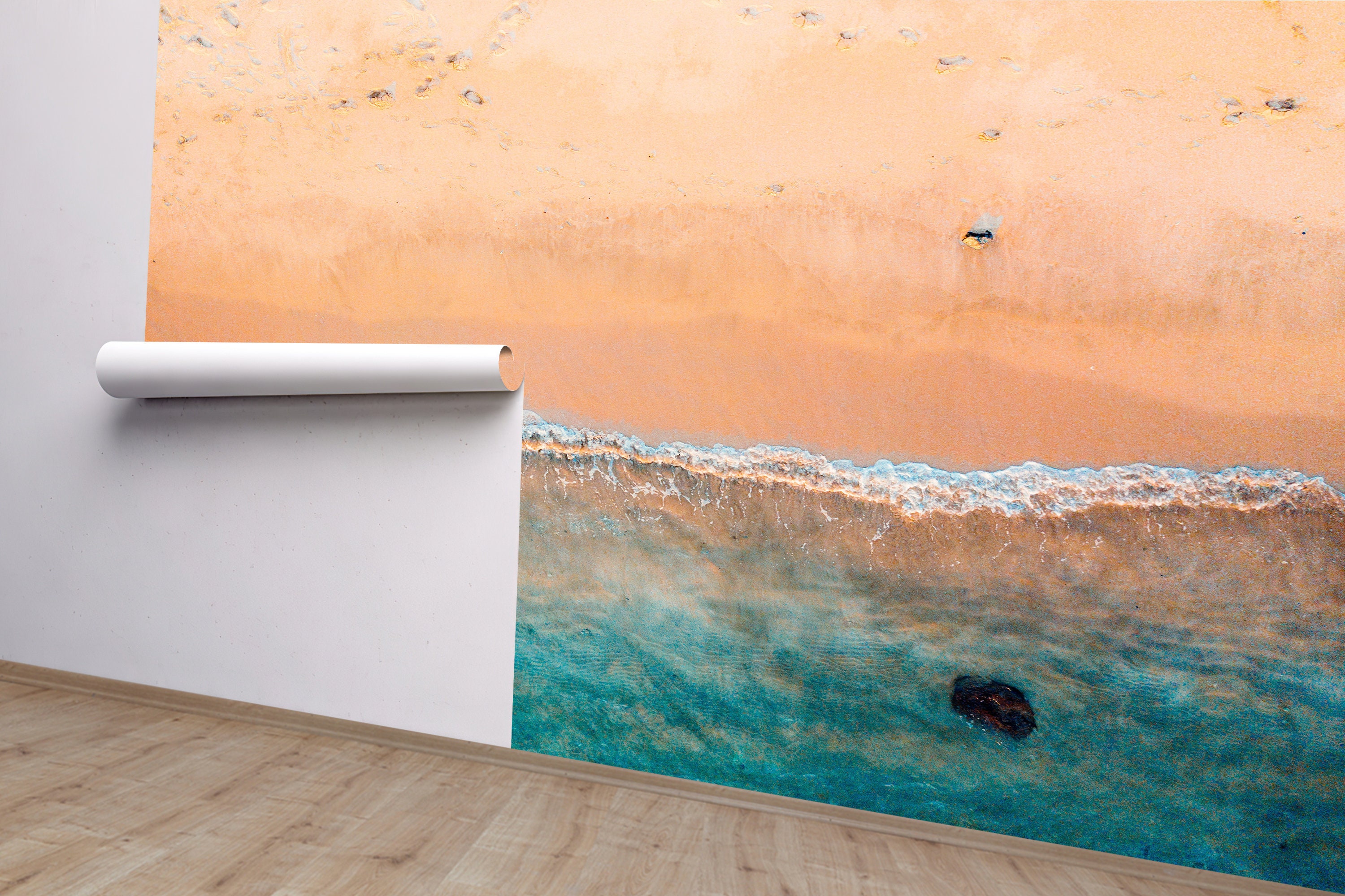 View Wall Art Sea View Wall Poster Peel and Stick Wallpaper Etsy