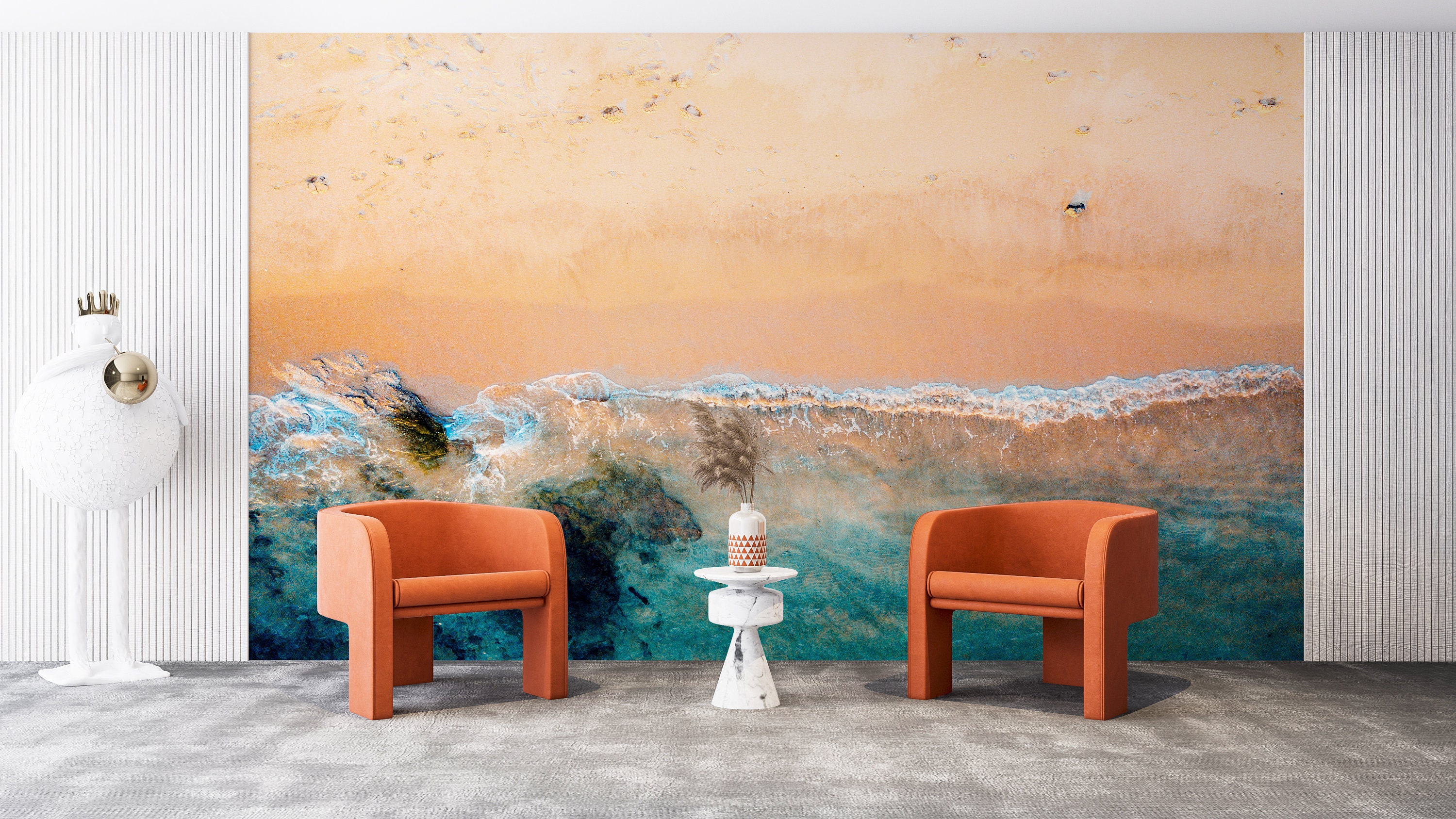 View Wall Art Sea View Wall Poster Peel and Stick Wallpaper Etsy