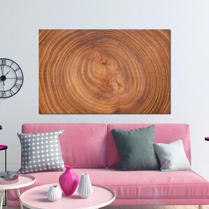 Living Room Decor Art, Personalized Gifts, Modern Glass Art, Tree Trunk Artwork, Tree Painted Glass, Wood Wall Decor, Large Decor Art,