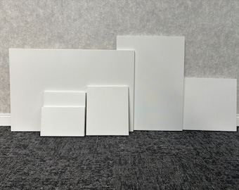 Plain White Canvas, Blank Plain White Canvas, Blank Stretched Mini Canvases, Kids Craft, Oil Acrylic Painting, Kids Painting, Kids Art Party