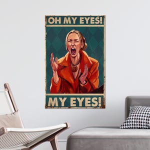 Funny Pop Art Canvas Print: Retro Comedy Wall Art