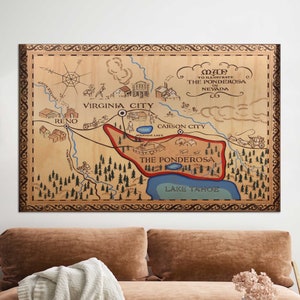 Best Movie Map Wall Table, Movie Map Glass Printing, Map Art, Best Movie Map Printed, Christmas Gifts Glass Printing, Framed Wall Decor,