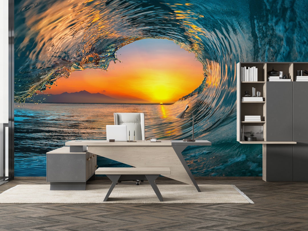 Paper Cutting Art, Contact Paper, 3D Wall Art, Gift Wallpaper, Surfer