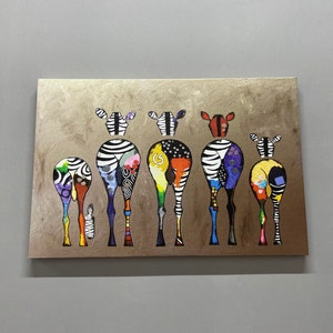 Banksy Glass Art, Modern Wall Art, Graffiti Wall Art Decor, Graffiti Canvas Art, Personalized Gift, Banksy Zebra Graffiti, Large Wall Art,