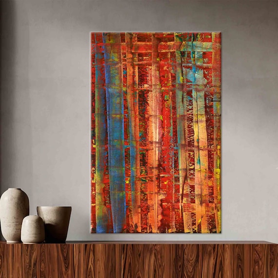 Gerhard Richter Masterpiece Canvas Print, Reproduction