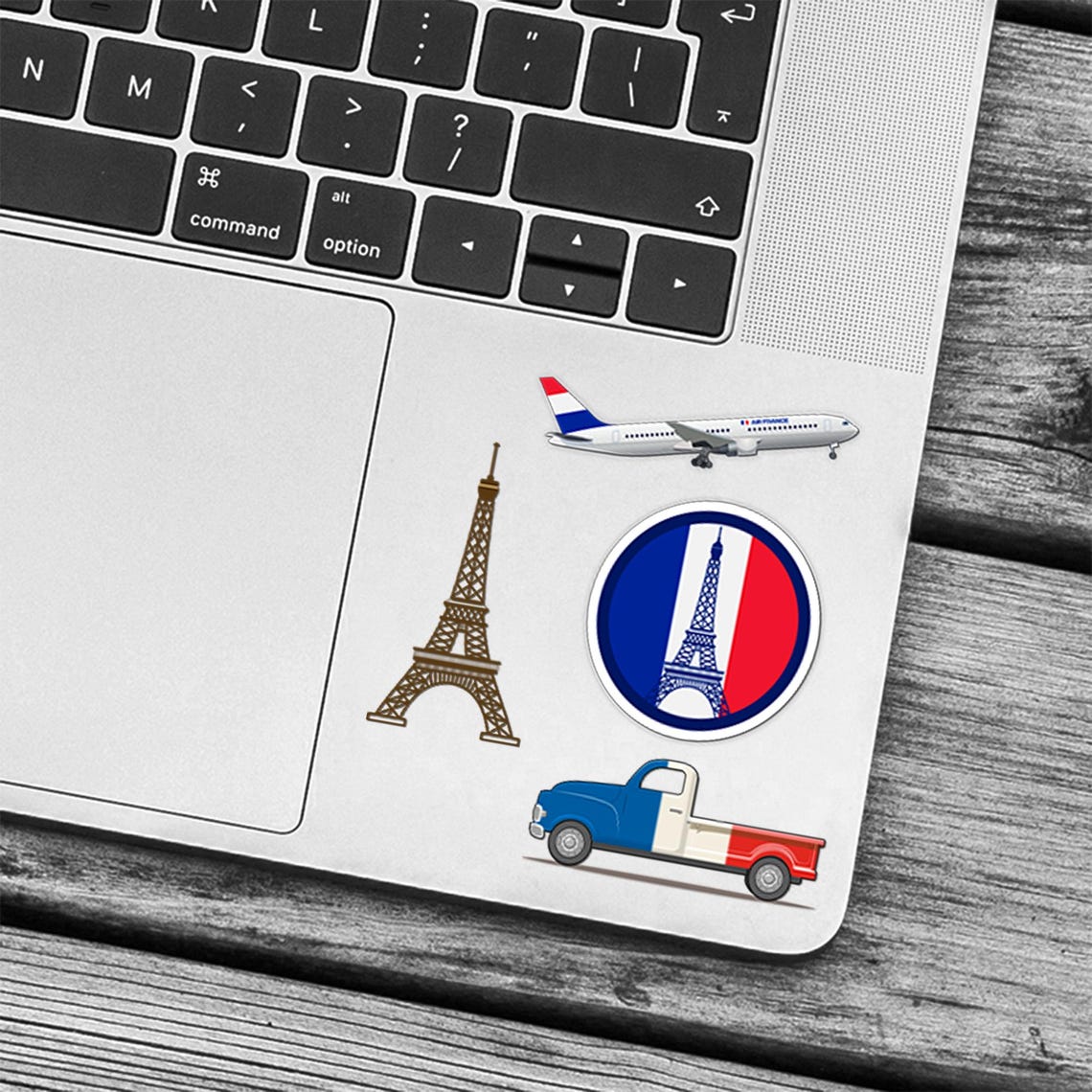 Paris Sticker Set Paris Sticker Set | Eiffel Tower Clipart | Travel PNG & AI Bundle - Etsy