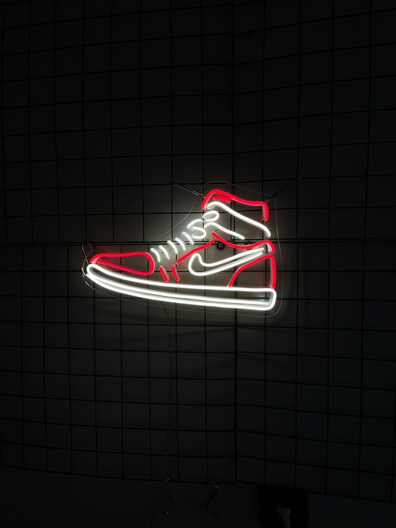 HOT Neon Light Jordan Led Sign Air Jordan Neon Sign, Neon