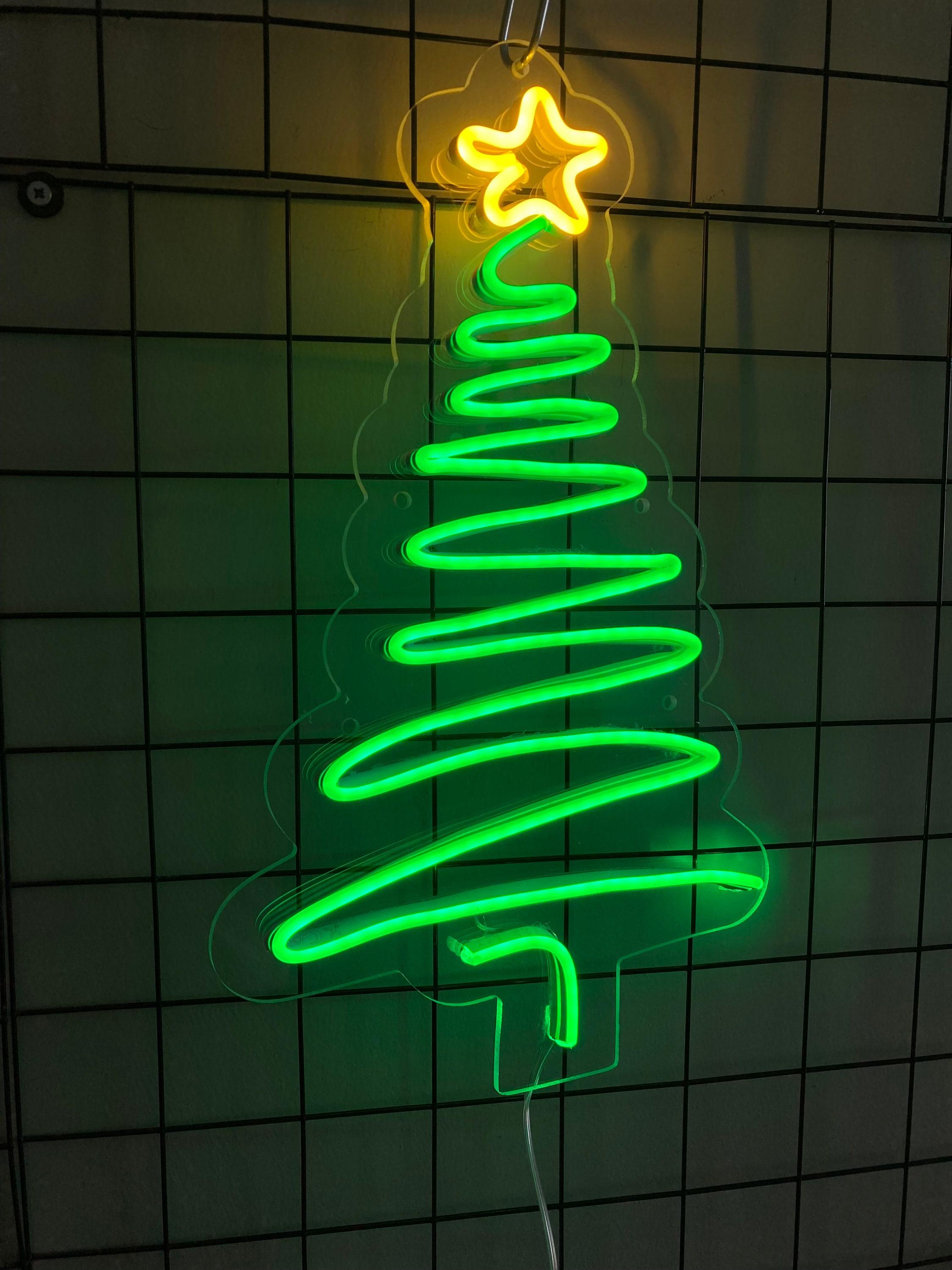 Christmas Pine Tree Neon Sign, Tree Neon Sign, Neon Birthday Gift