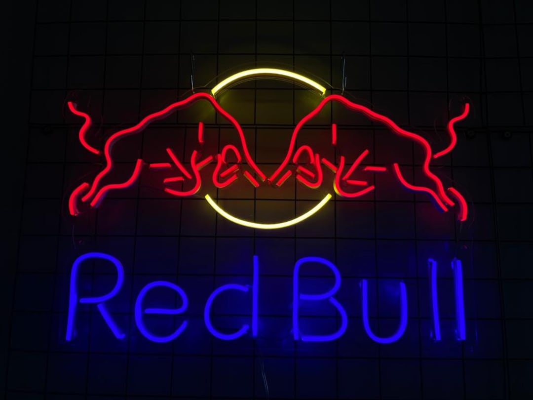 Red Bull Neon Sign - Free Shipping - Voodoo Neon