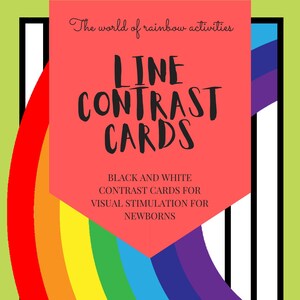 Line Contrast Cards