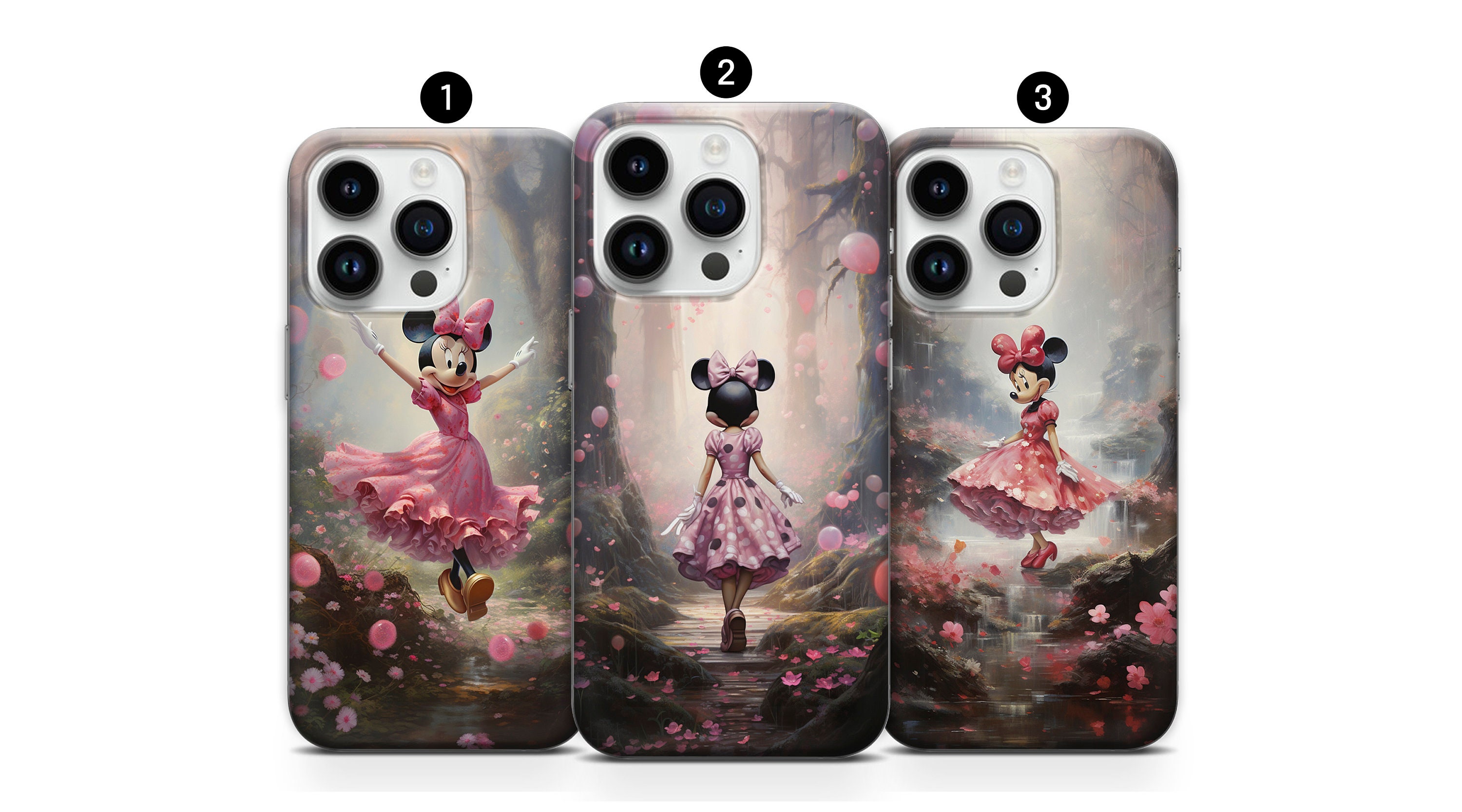 Minnie Mouse Case, Cartoon Case, Disney Case iPhone 14, 13, 12, 11, XR