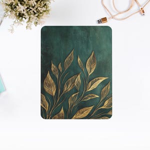 Emerald Leaf iPad Case Green Leaves cover for iPad Air 5 iPad 10 10.9 2022 iPad Pro 12.9' 2021 Pro 11 2022 iPad A2377 iPad 10.9