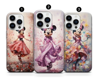 Minnie Mouse-hoesje, cartoonhoesje, Disney-hoesje iPhone 14, 13, 12, 11, XR, XS, 8+, SE, 7 en Samsung S10, A73, S21FE, A13, A52 - Google Pixel