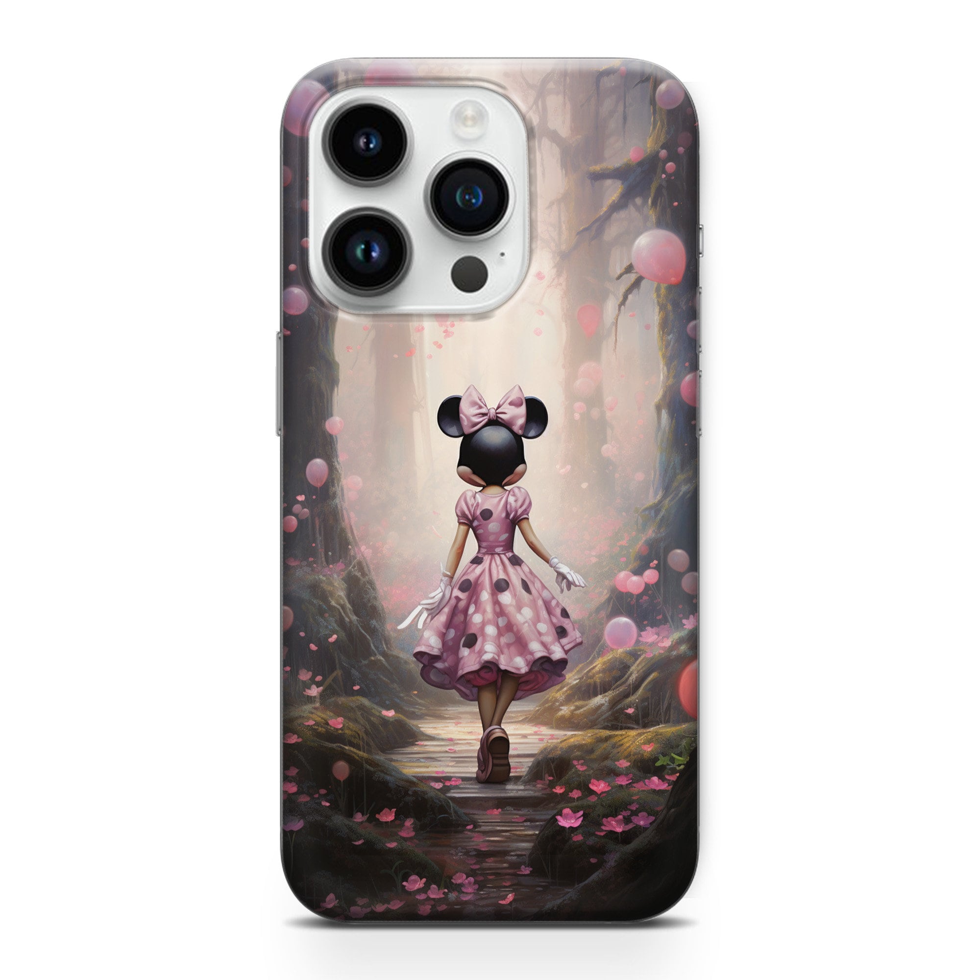 Minnie Mouse Case, Cartoon Case, Disney Case iPhone 14, 13, 12, 11, XR