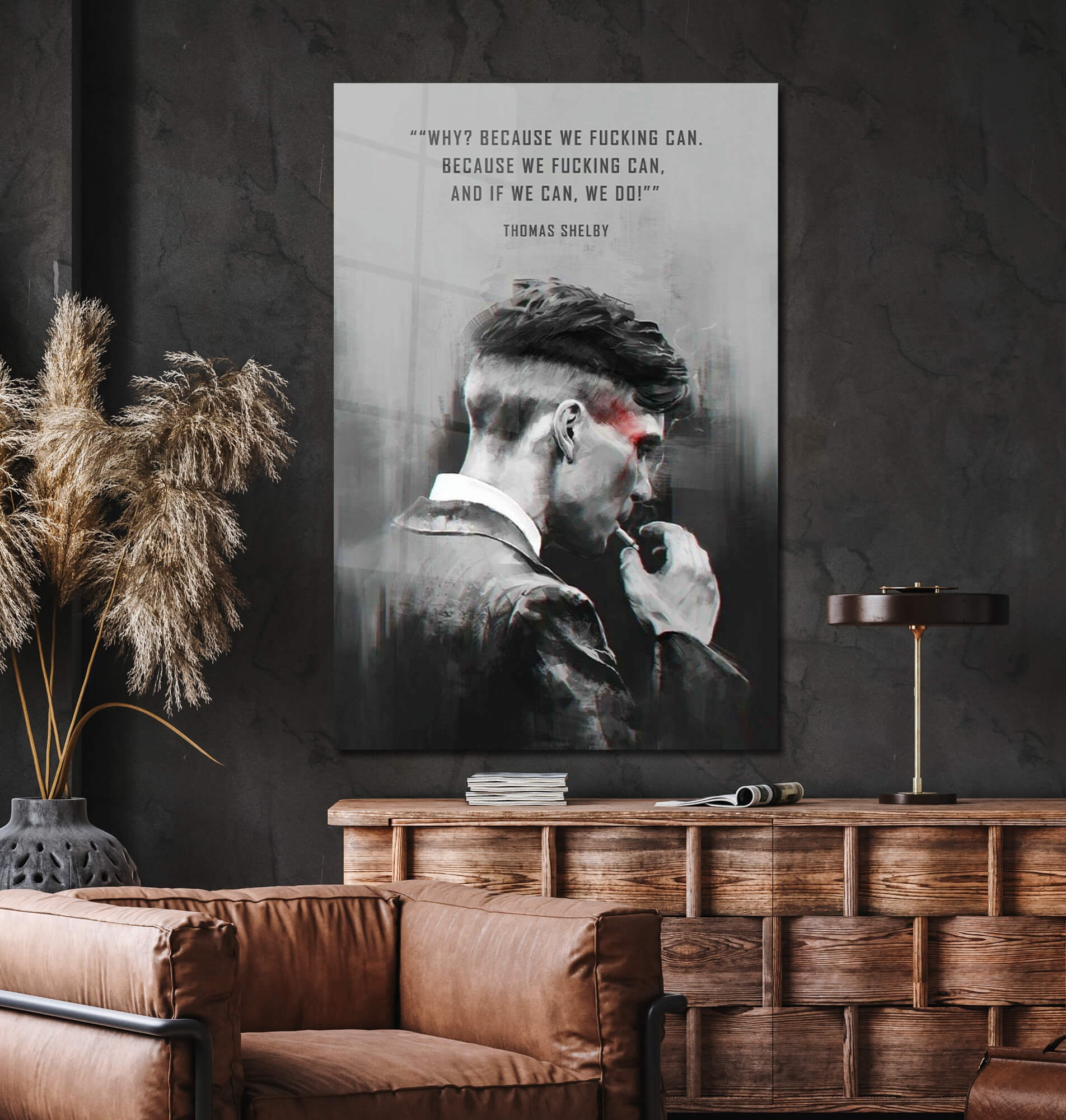 Discover Thomas Shelby Motivation Quote Poster For Office Canvas Wall Decor Inspirational Art Canvas