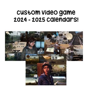 2024 Custom Video Game Calendar