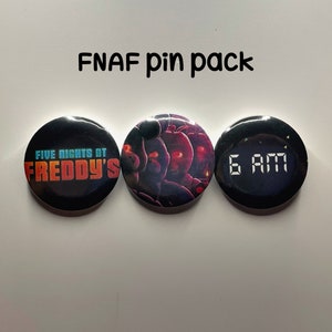 Five Nights At Freddy’s Pin-Back Pack
