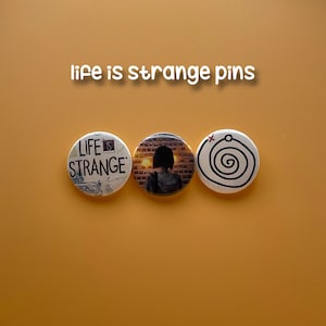 Life is Strange Pin-Back Buttons