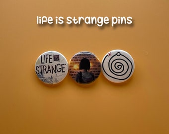 Life is Strange Pin-Back Buttons