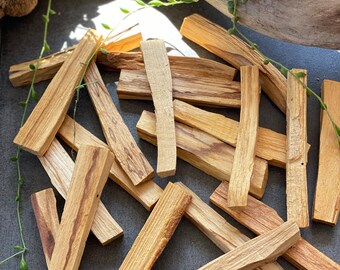 Palo Santo Sticks, energy cleansing, Natural Fragrance, Organic Natural Holy Wood Smudge Sticks, Spiritual Healing, Pack of 3-12-25-50-100