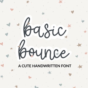 Eenvoudig stuiterhandgeschreven lettertype voor notities Netjes cursief schrijven Leuk, studentenhandschrift Digitale planner Studie iPad Goodnotes Opmerkelijkheid
