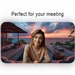 Realistic Virtual Background of Infinity Pool With Sunset in Bali ...