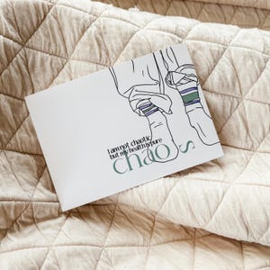 Postkarte | Chronic Illness | 300mg Naturpapier creme FSC® | Disability Awareness | - chaos