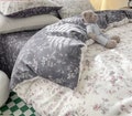 Purple Pink Floral 100% Cotton Duvet Cover Set-Minimalist Bedding Set- Cottagecore Decor- Twin Full Queen King Duvet Cover- Dorm Bedding Set