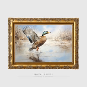 Mallard Duck, Hunting Wall Art, Hunting nursery decor, Duck Hunting Nursery art, Wall Prints for Boys Room, Mallard Duck Nursery Art Prints