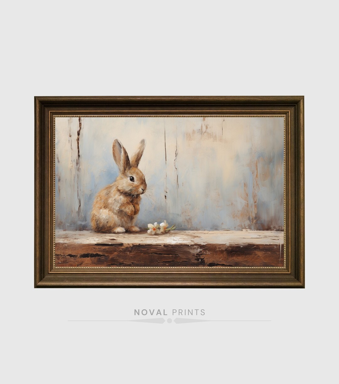 Small Rabbit Print Rabbit Print Woodland Nursery Decor, Bunny Print, Bunny Rabbit, Baby ...