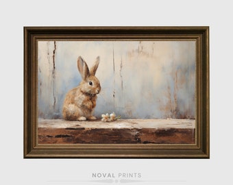 Rabbit Print Woodland Nursery Decor, Bunny Print, Bunny Rabbit, Baby Animals, Nursery Wall Art, Woodland Animal Prints, Kids Printable Art