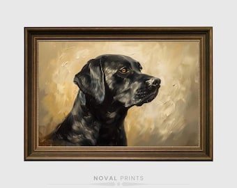 Labrador Puppy Art, Black Lab Art Print, Watercolor Dog Painting, Labrador Retriever, Wall Art, Dog Gifts, Dog Art, Dog Watercolor,Black Lab