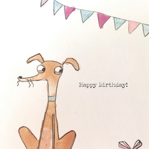 Ansichtkaart Happy Birthday
