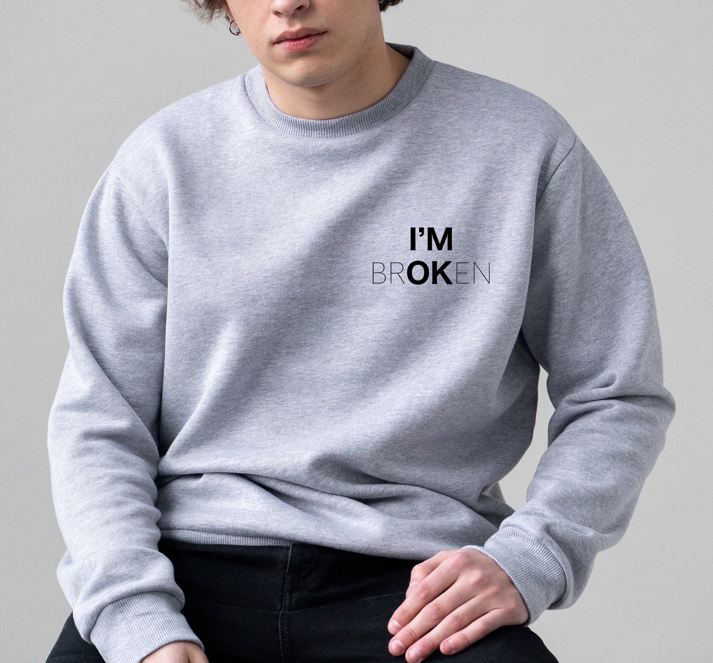 I'm Broken Svg, Funny Shirt Svg, Motivation Quote Png, Positive Vibe ...