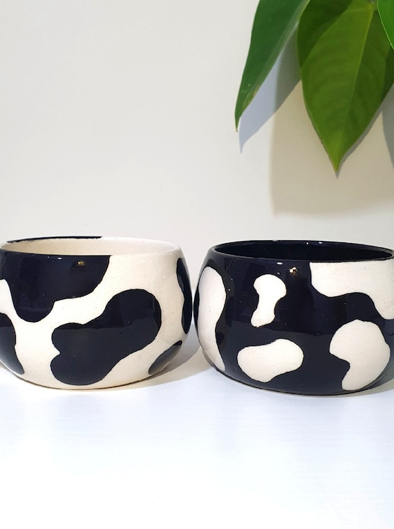 Papier Népalais Vache Blanc Noir 50x75 Cm De L'Atelier Chez Soi