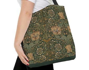 ウィリアム・モリス ハニーサックル トートバッグ：アーツ