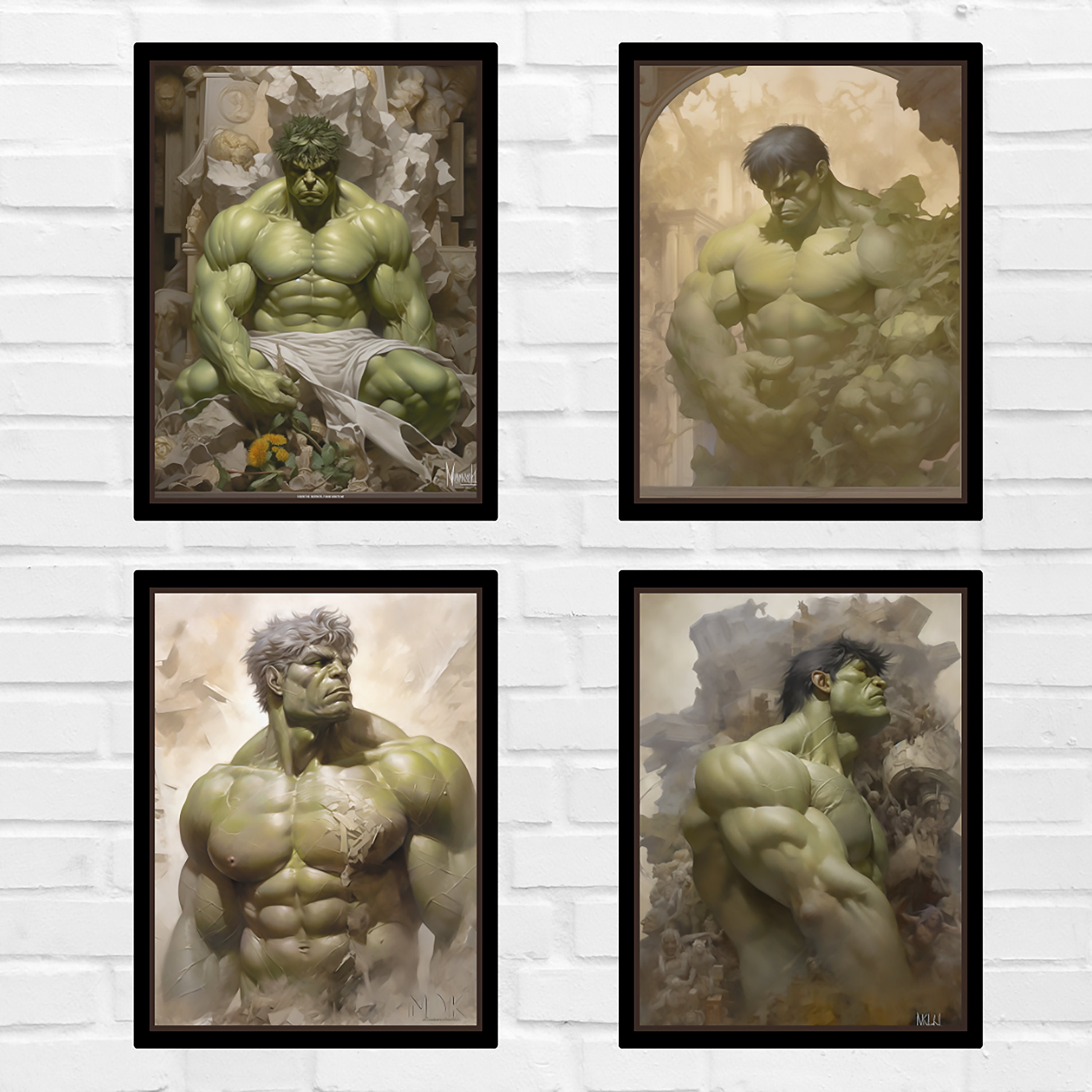 Hulk Bundle, Hulk Print, Hulk Png, Hulk Wall Art, Printable Art ,wall ...