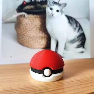 Porta biglietti da visita Pokeball, porta numeri segnaposto per compleanni, centrotavola, fermagli per foto, promemoria per foto, supporto per foto
