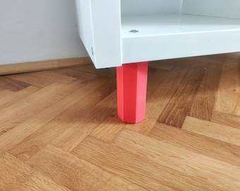 3D-printed Legs for IKEA Kallax | Multiple Colors and shapes | Eptagonal