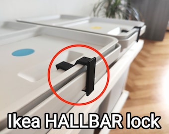 Cerradura de seguridad para tapa de cubo de basura IKEA HÅLLBAR