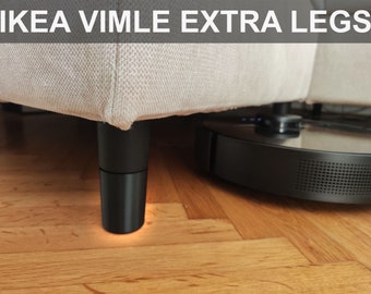 Elevadores de patas para sofá IKEA VIMLE / haz que tu sofá sea más alto / patas adicionales