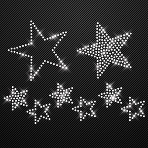 Bartact Black/Silver Stars on Right (PVC)
