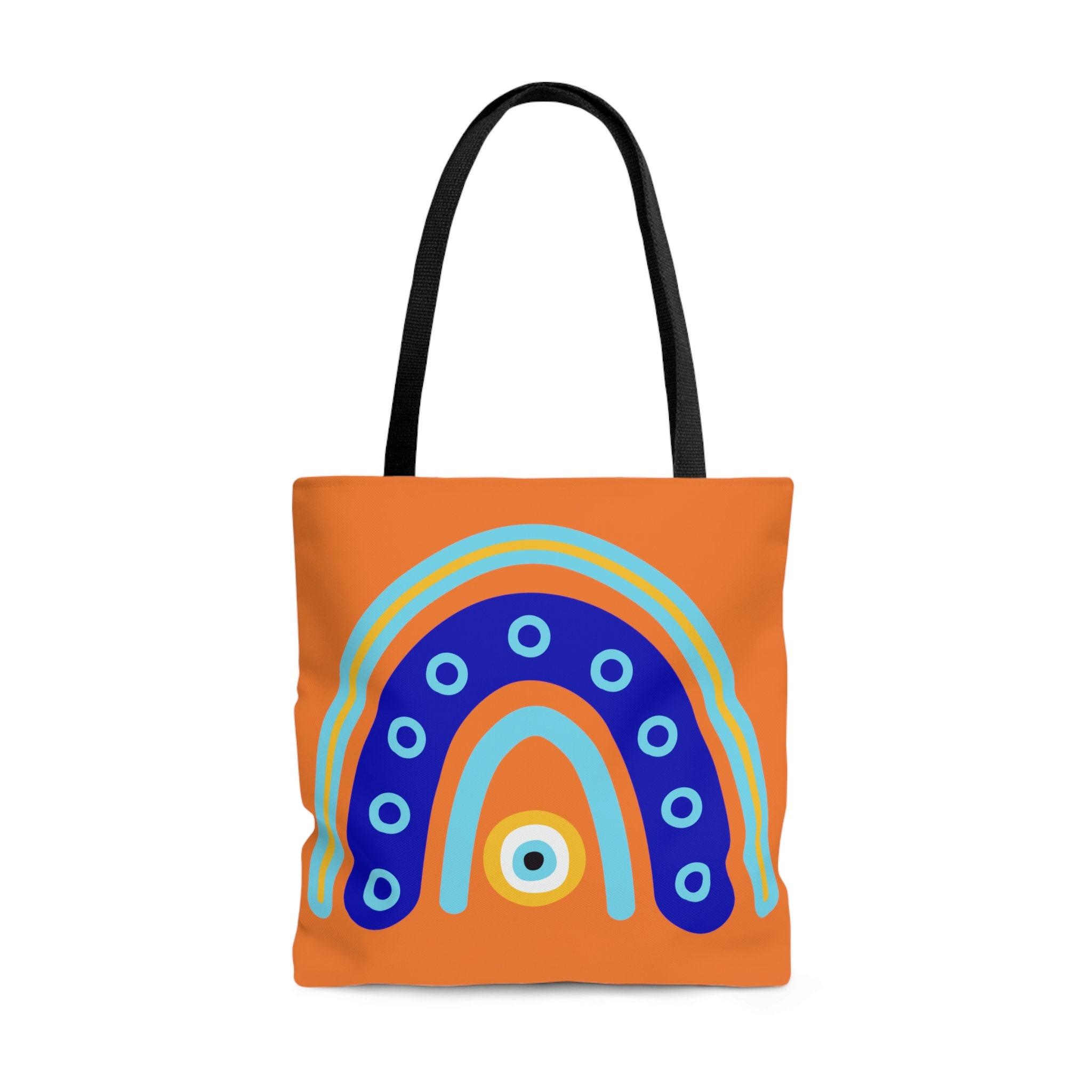Evil Eye Tote Bag Mati Tote Bag Evil Eye Mati Greek Etsy