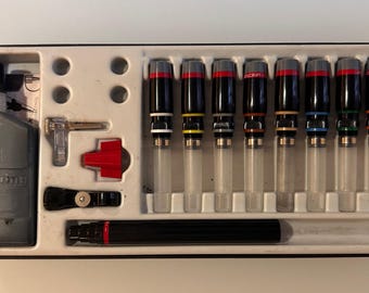 オリジナルのロットリング製ケース、ほぼ新品（1980年代製） - Etsy 日本